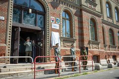 Slávnostné odhalenie pamätnej tabule brig.gen. Jánovi Goliánovi v Bratislave