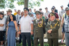 Slávnostné odhalenie pamätnej tabule brig.gen. Jánovi Goliánovi v Bratislave