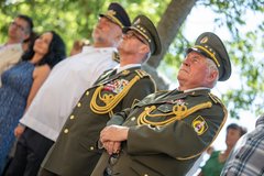 Slávnostné odhalenie pamätnej tabule brig.gen. Jánovi Goliánovi v Bratislave