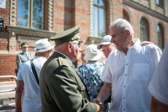 Slávnostné odhalenie pamätnej tabule brig.gen. Jánovi Goliánovi v Bratislave