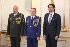 Prezident Slovenskej republiky vymenoval a povýšil generálov