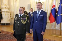 Prezident Slovenskej republiky vymenoval a povýšil generálov