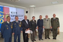 Členská schôdza Klubu generálov SR vo Vojenskom historickom múzeu Piešťany a stretnutie s našimi podporovateľmi