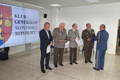 Členská schôdza Klubu generálov SR vo Vojenskom historickom múzeu Piešťany a stretnutie s našimi podporovateľmi
