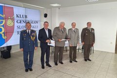 Členská schôdza Klubu generálov SR vo Vojenskom historickom múzeu Piešťany a stretnutie s našimi podporovateľmi