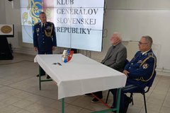 Členská schôdza Klubu generálov SR vo Vojenskom historickom múzeu Piešťany a stretnutie s našimi podporovateľmi